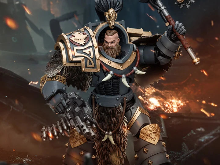 Varagyr Wolf Guard Squad Varagyr Terminator 4 Warhammer: The Horus Heresy Space Wolves 1/18 Scale Action Figure