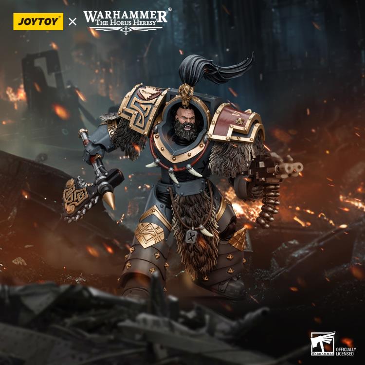 Varagyr Wolf Guard Squad Varagyr Thegn Warhammer: The Horus Heresy Space Wolves 1/18 Scale Action Figure