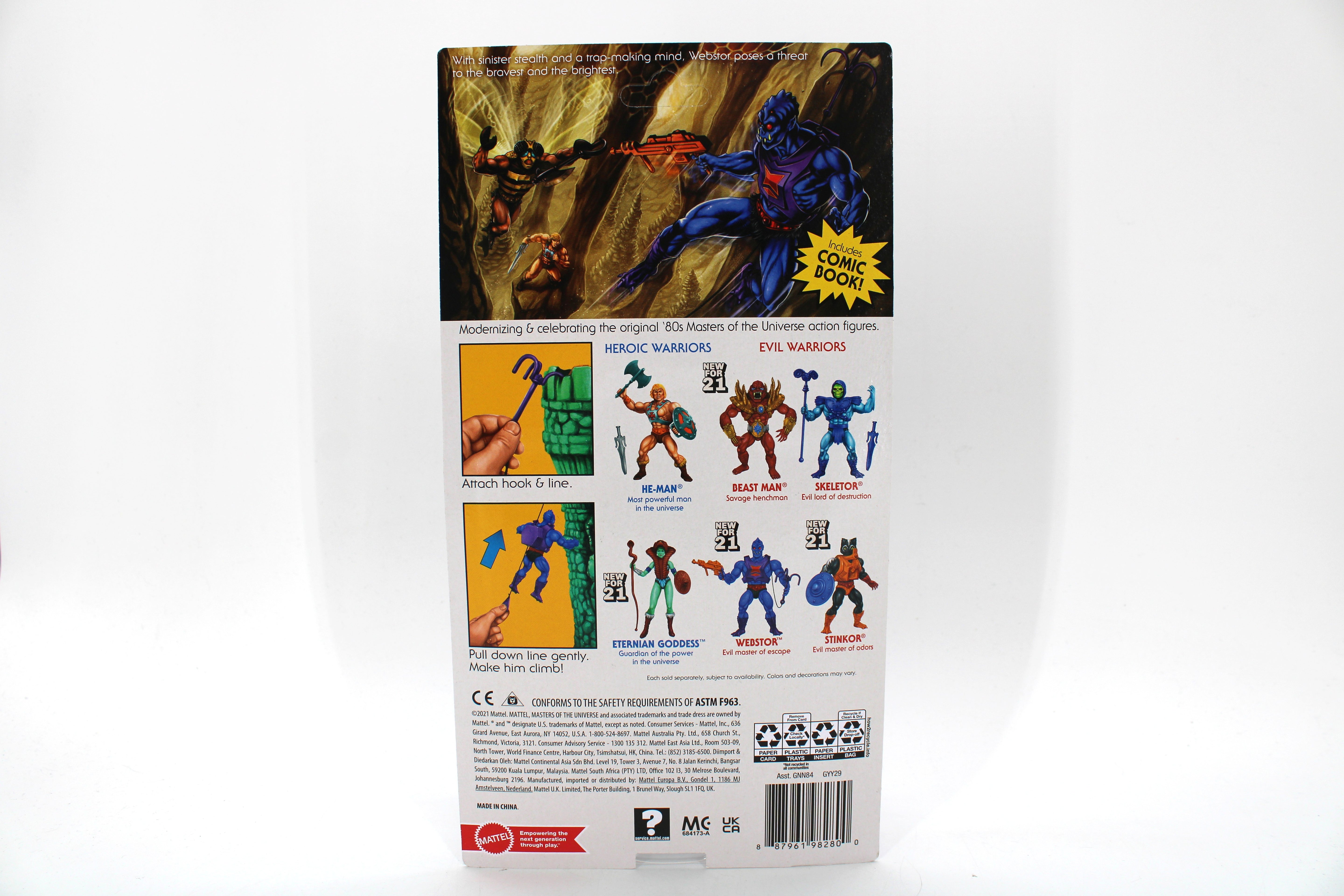 Masters of the Universe Origins Webstor Action Figure (2021) - view 2