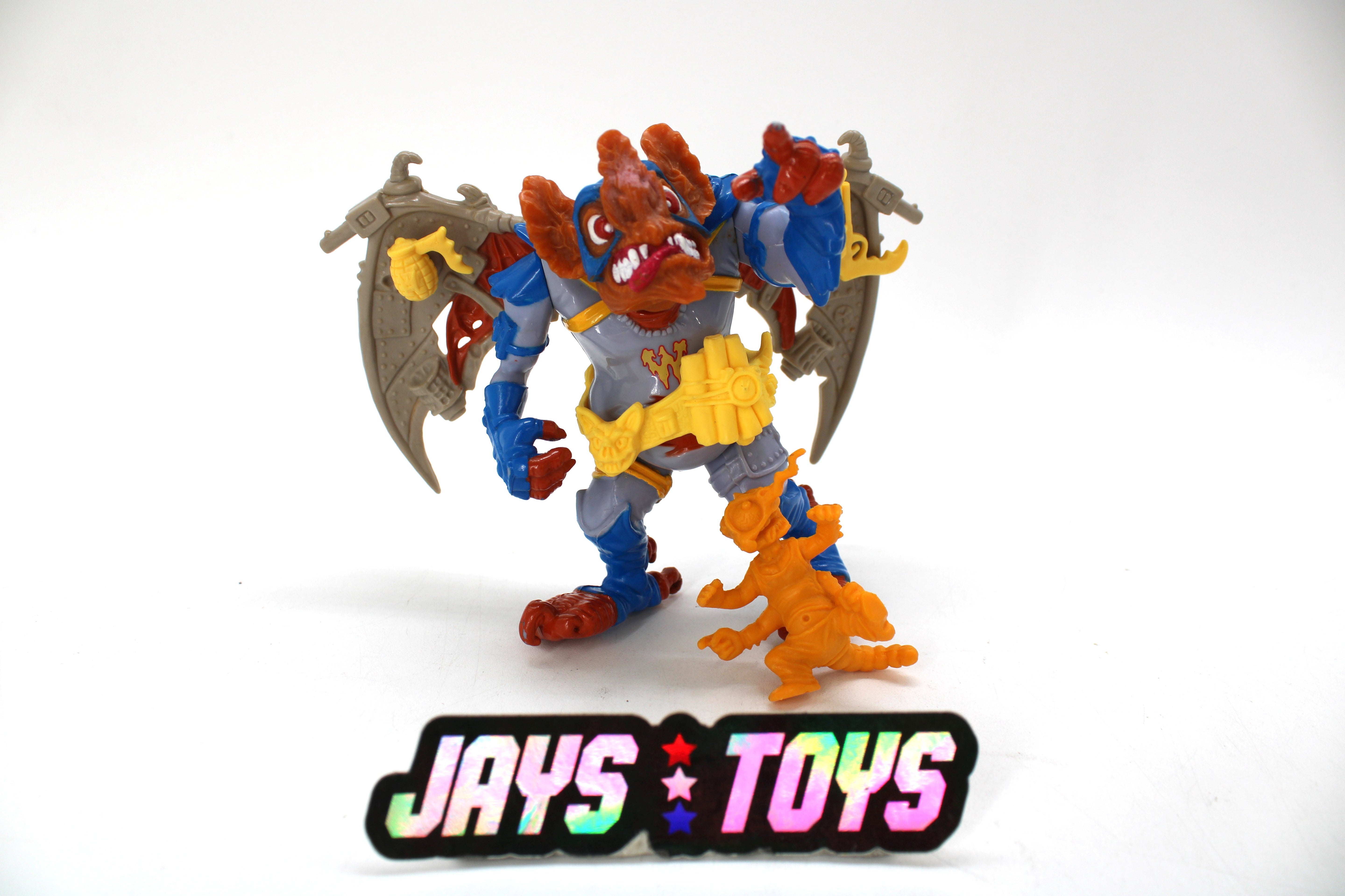 TMNT Wingnut Action Figure (1990 Playmates Toys) product image