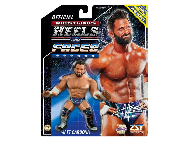 Wrestling's Heels and Faces Vol.1 Matt Cardona Action Figure product image