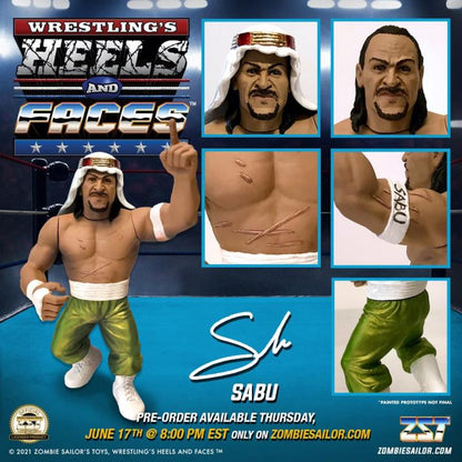 Wrestling's Heels and Faces Vol.1 Sabu Action Figure - view 2