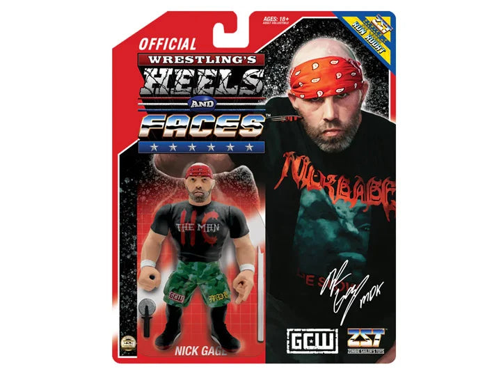 Wrestling's Heels and Faces Vol.2 Nick Gage Action Figure product image
