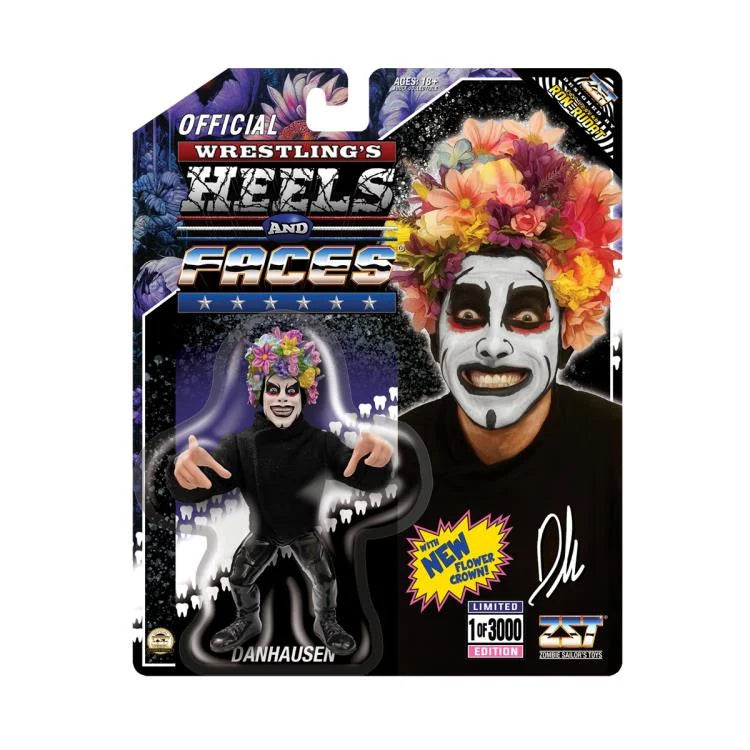 Wrestling's Heels and Faces Vol.5 Danhausen with Flower Crown Action Figure product image