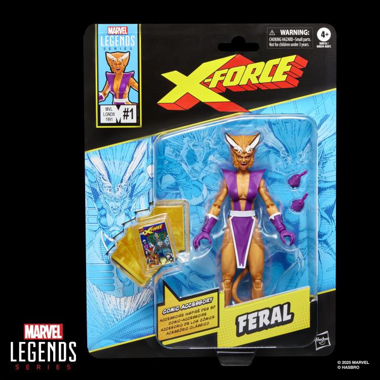 Feral X-Force #1 (1991) Marvel Legends Action Figure