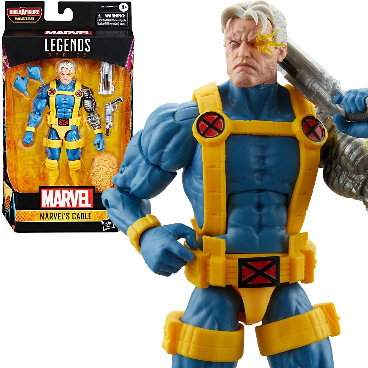 X-Men Marvel Legends Marvel's Cable Action Figure (Marvel's Zabu BAF) - view 11