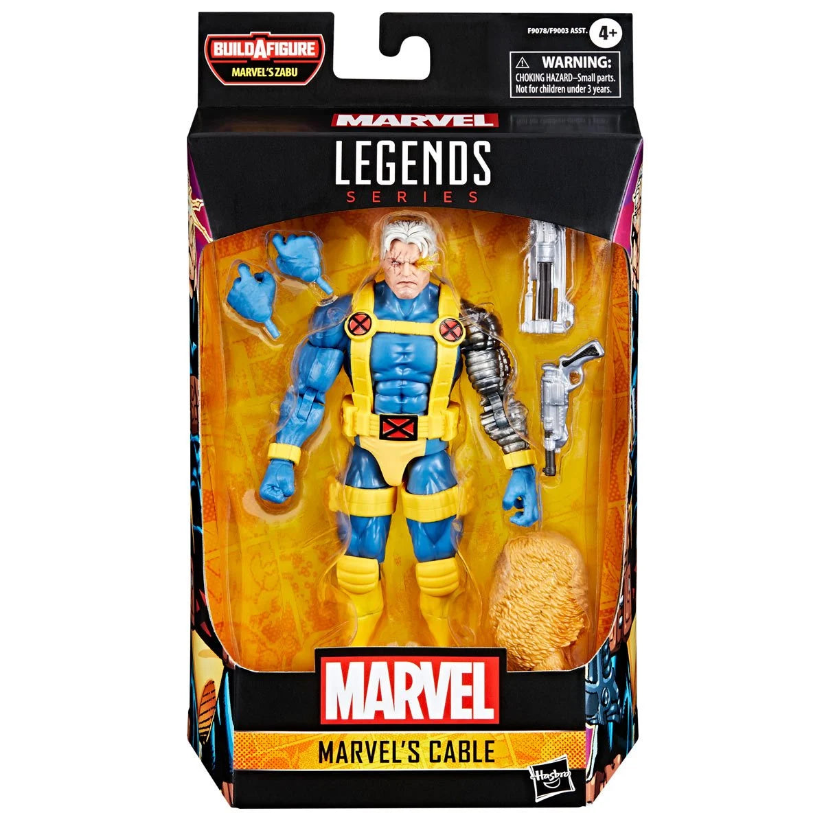 X-Men Marvel Legends Marvel's Cable Action Figure (Marvel's Zabu BAF) - view 12