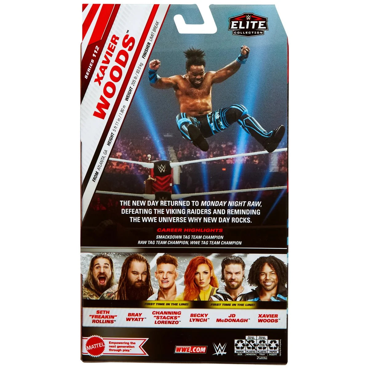 Xavier Woods WWE Elite Collection Series 112 Action Figure