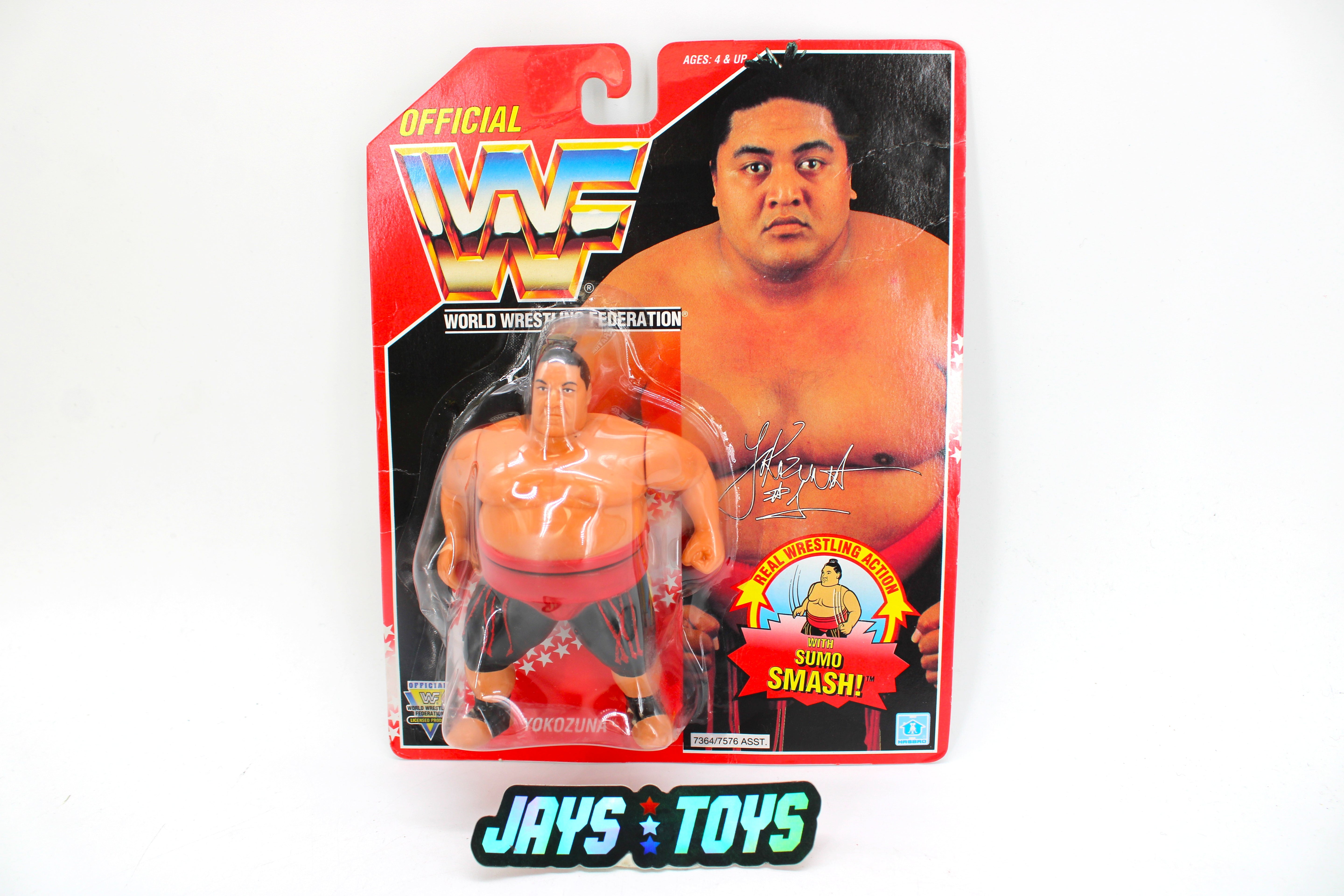 WWF Yokozuna Action Figure (1993) — Carded product image
