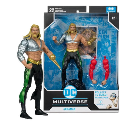 JLA DC Multiverse - Aquaman (Collect to Build: Plastic Man)