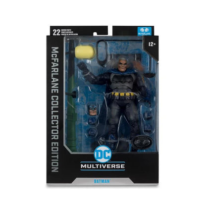 Batman (Battle Damage) Platinum Chase Figure Batman: The Dark Knight Returns DC Multiverse Collector Edition