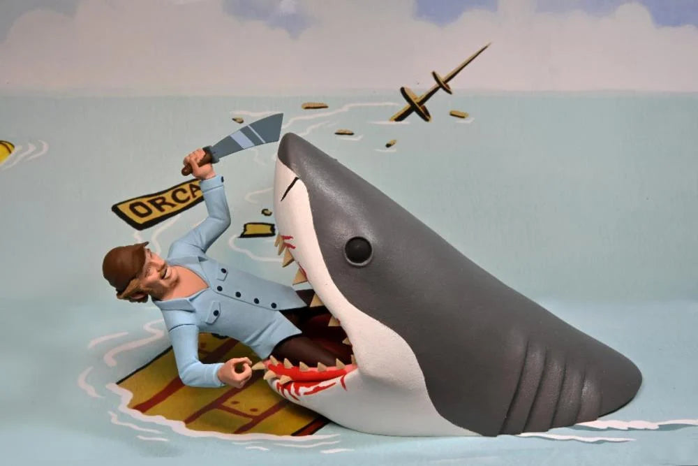 Toony Terrors - Jaws: Quint vs. The Shark Two-Pack