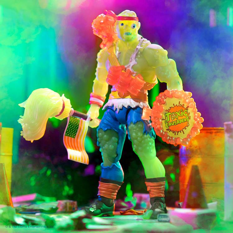Toxic Crusaders ULTIMATES! - Toxie (Radioactive Red Rage) Figure