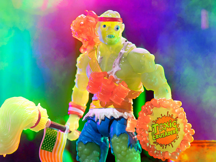 Toxic Crusaders ULTIMATES! - Toxie (Radioactive Red Rage) Figure