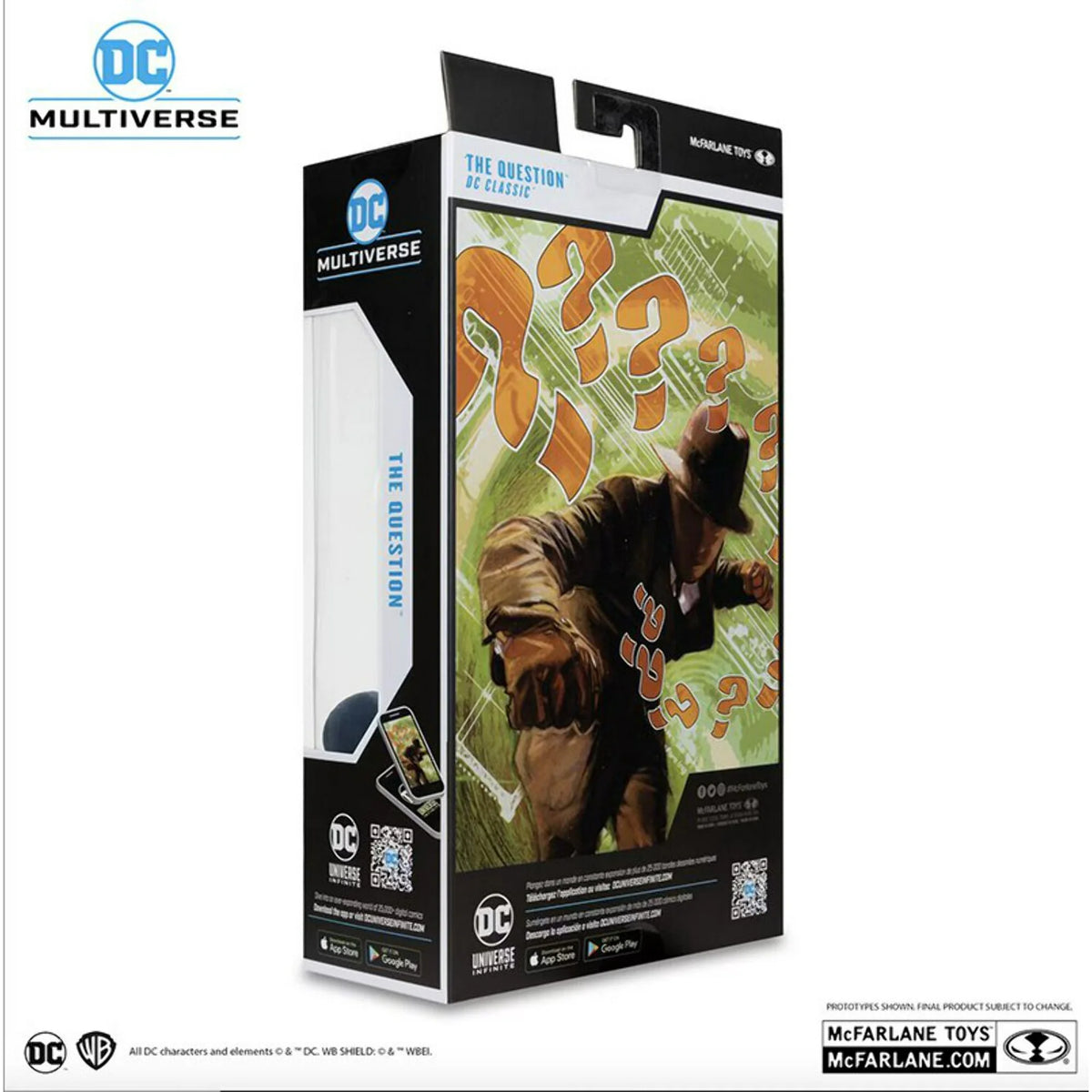 The Question 7in Platinum Edition Figure DC Multiverse McFarlane Toys