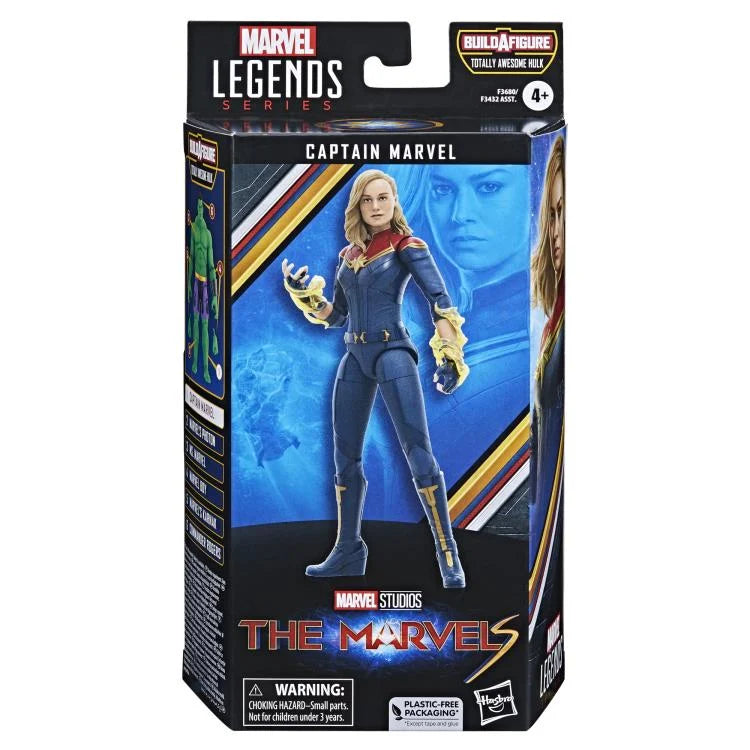 Marvel Legends Captain Marvel The Marvels Totally Awesome Hulk BAF