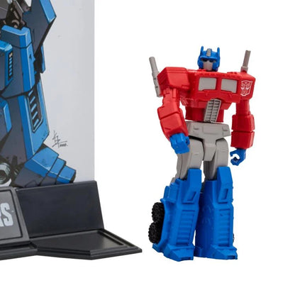Transformers Page Punchers - Optimus Prime and Megatron Figure Two-Pack with Comic
