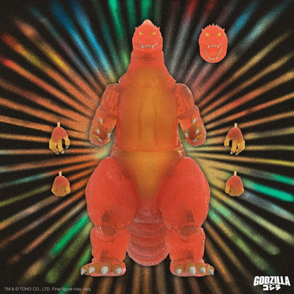 Godzilla vs. Destoroyah ULTIMATES! - Blazing Godzilla (1200º Clear Orange)