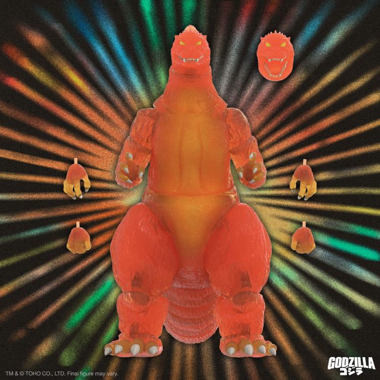 Godzilla vs. Destoroyah ULTIMATES! - Blazing Godzilla (1200º Clear Orange)