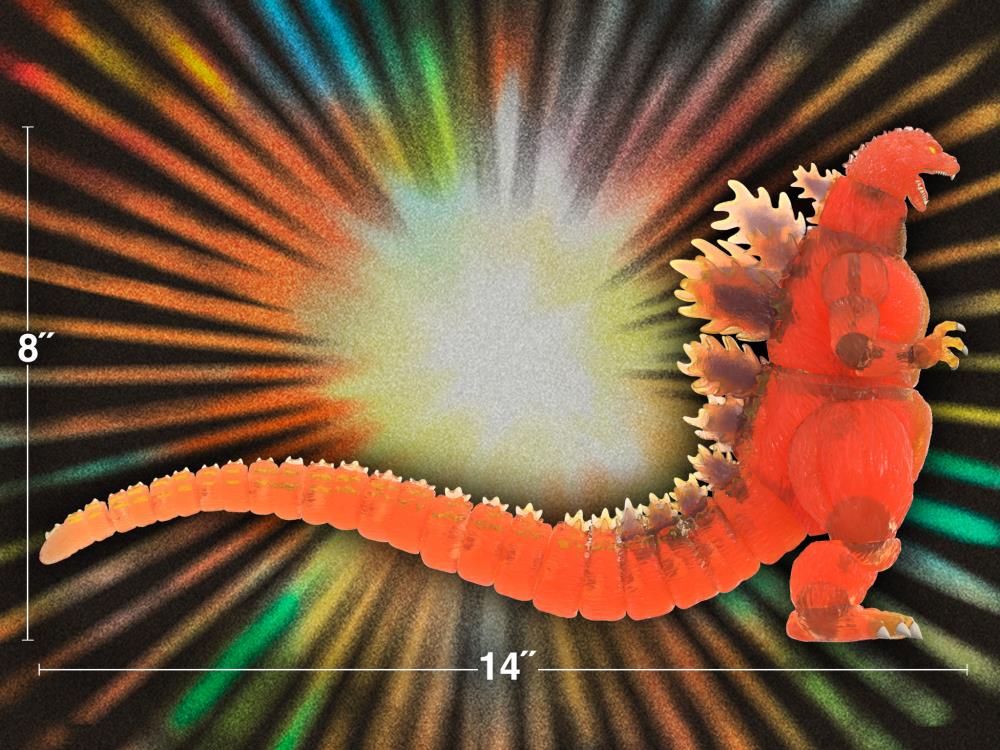 Godzilla vs. Destoroyah ULTIMATES! - Blazing Godzilla (1200º Clear Orange)