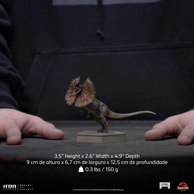 Jurassic Park Icons - Dilophosaurus Statue