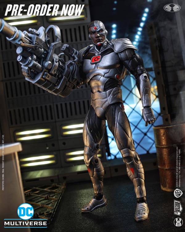 Cyborg Figure DC Rebirth DC Multiverse McFarlane Toys
