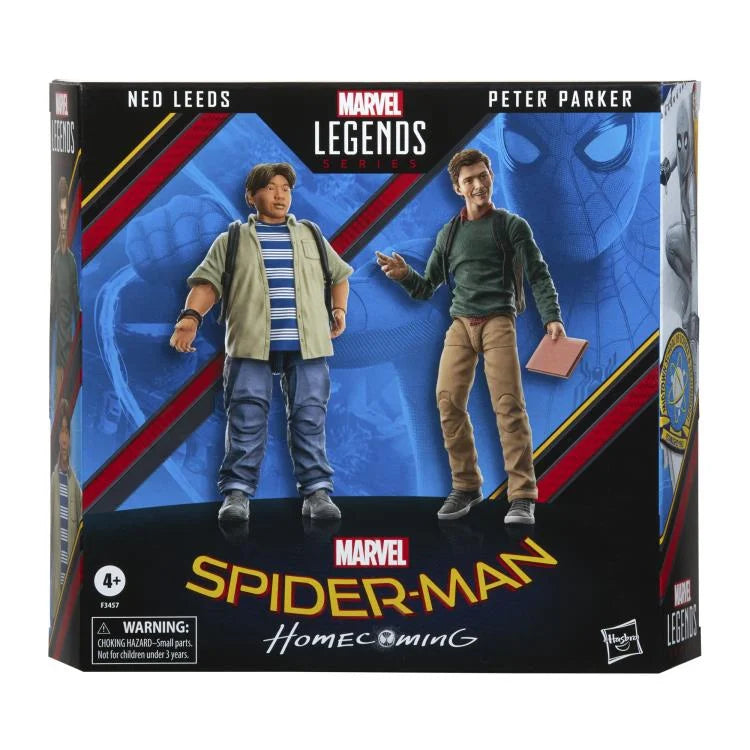 Marvel Legends Spider-Man: Homecoming - Peter Parker & Ned Leeds Two-Pack