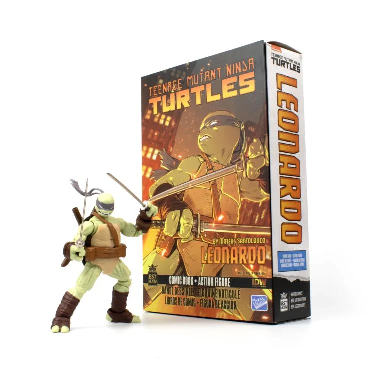 Teenage Mutant Ninja Turtles - BST AXN Leonardo (Ver. 2) Figure