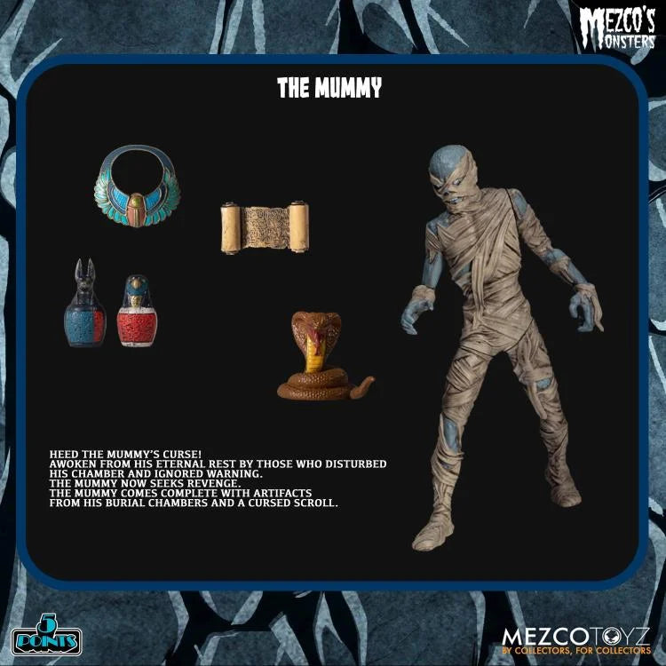 Mezco's Monsters 5 Points - Tower of Fear Deluxe Boxed Set