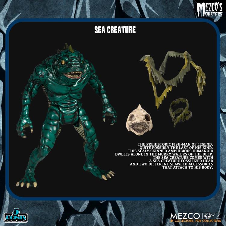 Mezco's Monsters 5 Points - Tower of Fear Deluxe Boxed Set