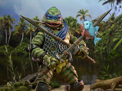 Leonardo as The Creature NECA Ultimate Universal Monsters x Teenage Mutant Ninja Turtles