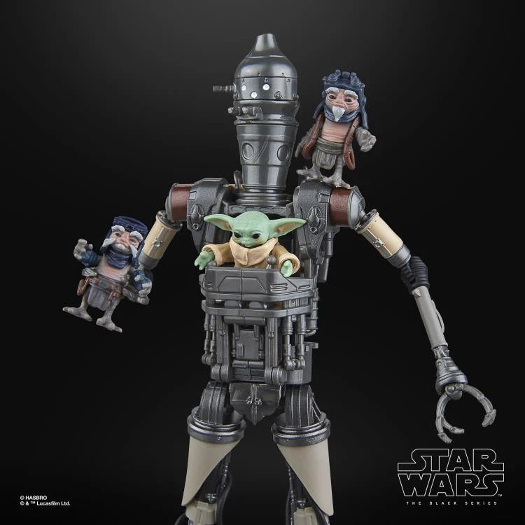 IG-12 and Grogu The Mandalorian Star Wars: The Black Series 6" Deluxe Figure Set