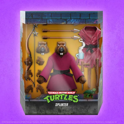 Teenage Mutant Ninja Turtles ULTIMATES! - Splinter (Flocked)