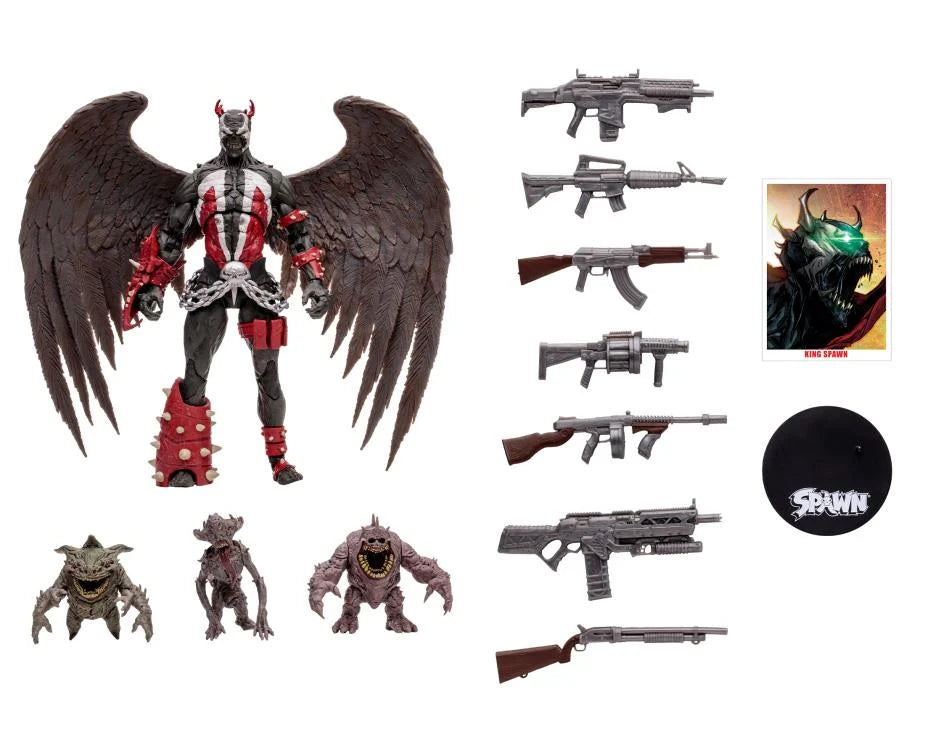 Spawn's Universe - King Spawn and Demon Minions Mega Action Figure Set