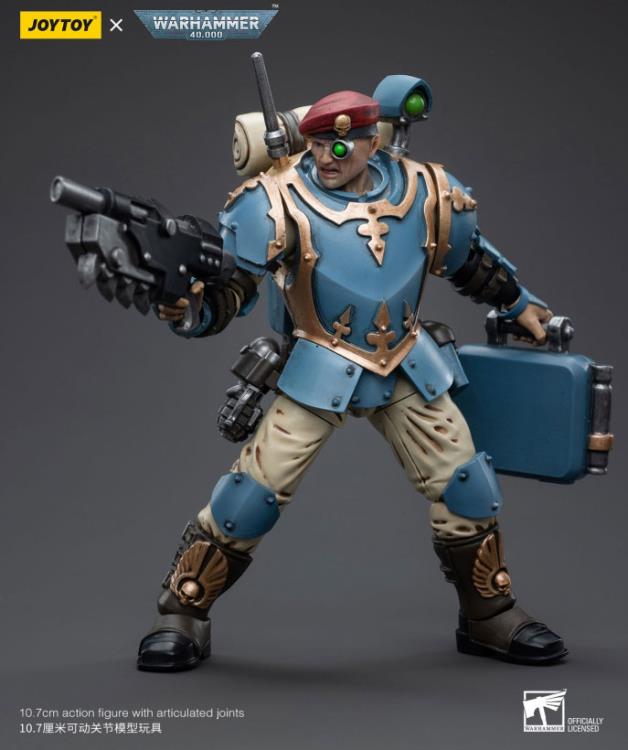 JOYTOY Warhammer 40k - Astra Militarum Tempestus Scions Command Squad 55th Kappic Eagles Medic