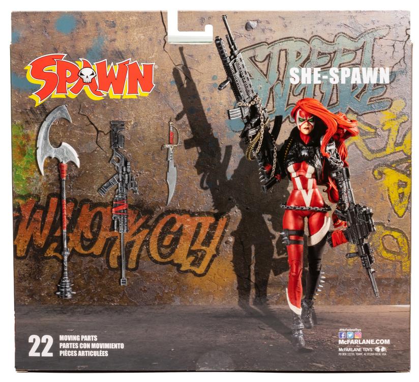 Spawn's Universe - She-Spawn Deluxe Action Figure
