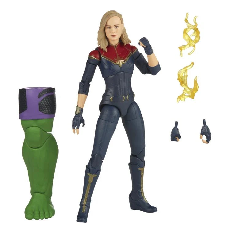 Marvel Legends Captain Marvel The Marvels Totally Awesome Hulk BAF