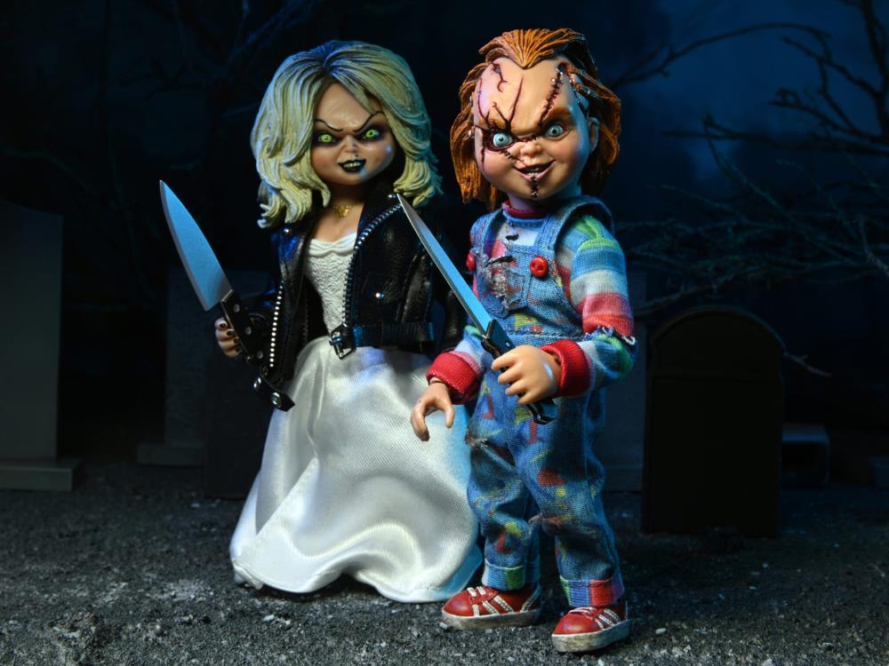 Bride of Chucky - Chucky and Tiffany Clothed Figure Two-Pack