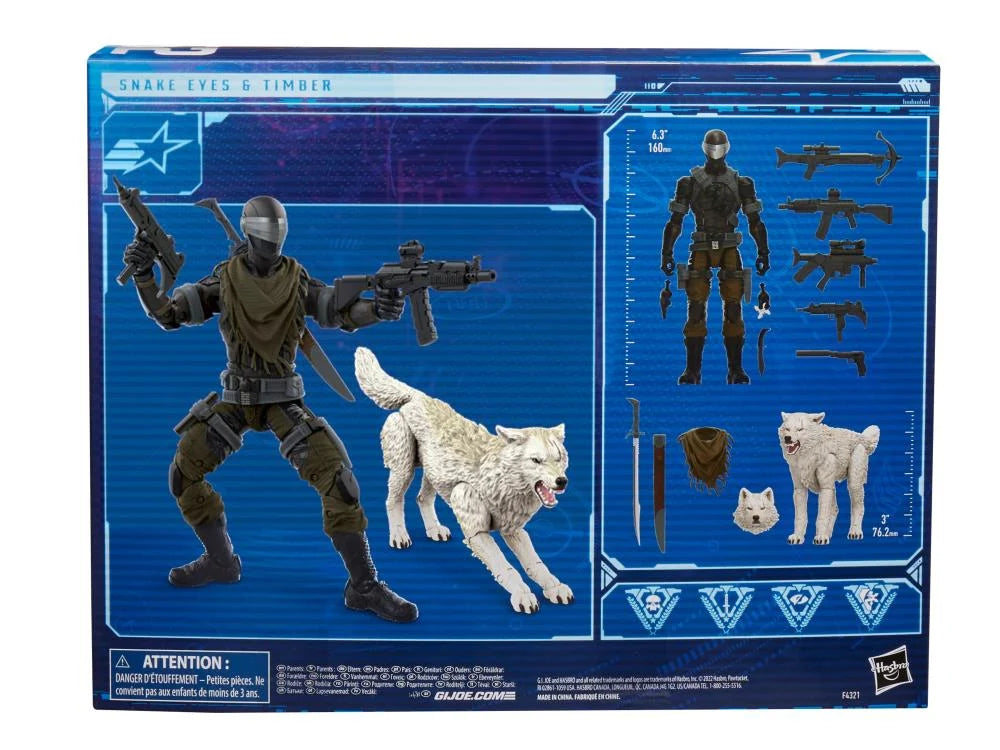 G.I. Joe Classified Series - Snake Eyes & Timber (Ver.2)
