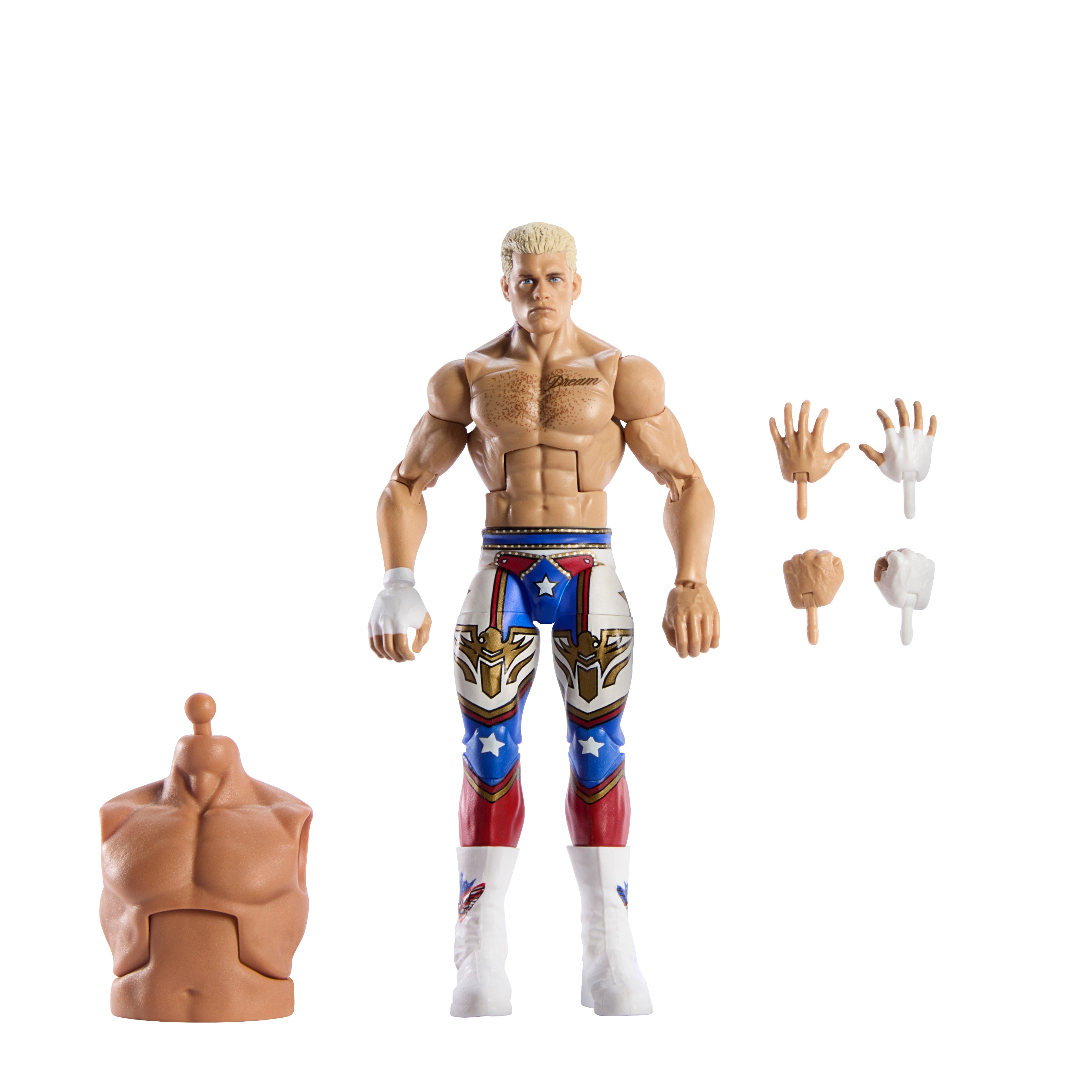 WWE Royal Rumble - Elite Collection Cody Rhodes (Great Khali BAF)