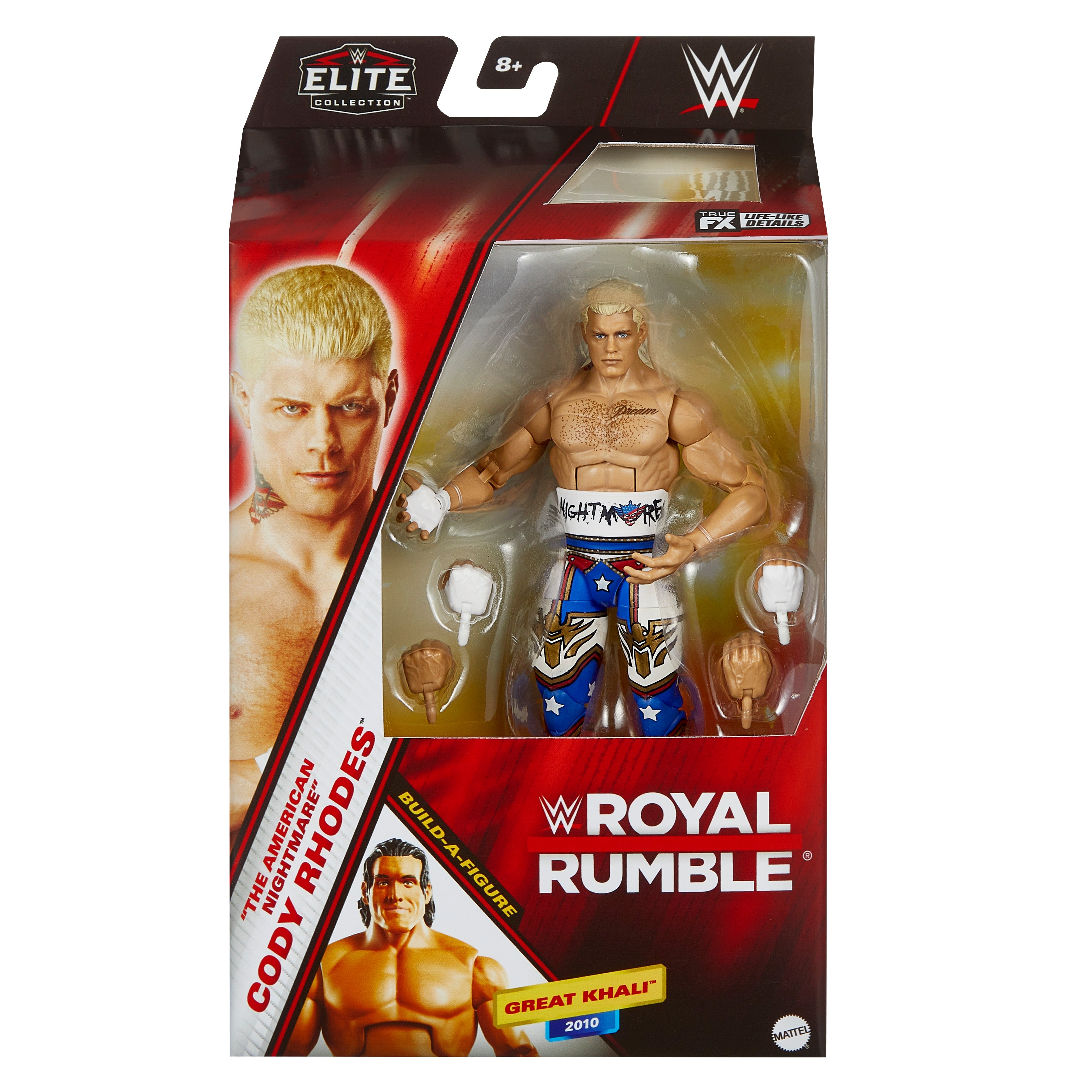 WWE Royal Rumble - Elite Collection Cody Rhodes (Great Khali BAF)