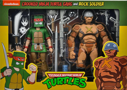 Teenage Mutant Ninja Turtles - Crooked Ninja Turtle Gang and Rock Soldier
