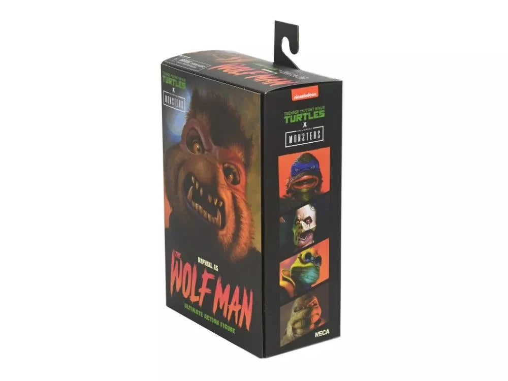 Universal Monsters x Teenage Mutant Ninja Turtles Ultimate Raphael as Wolfman Action Figure