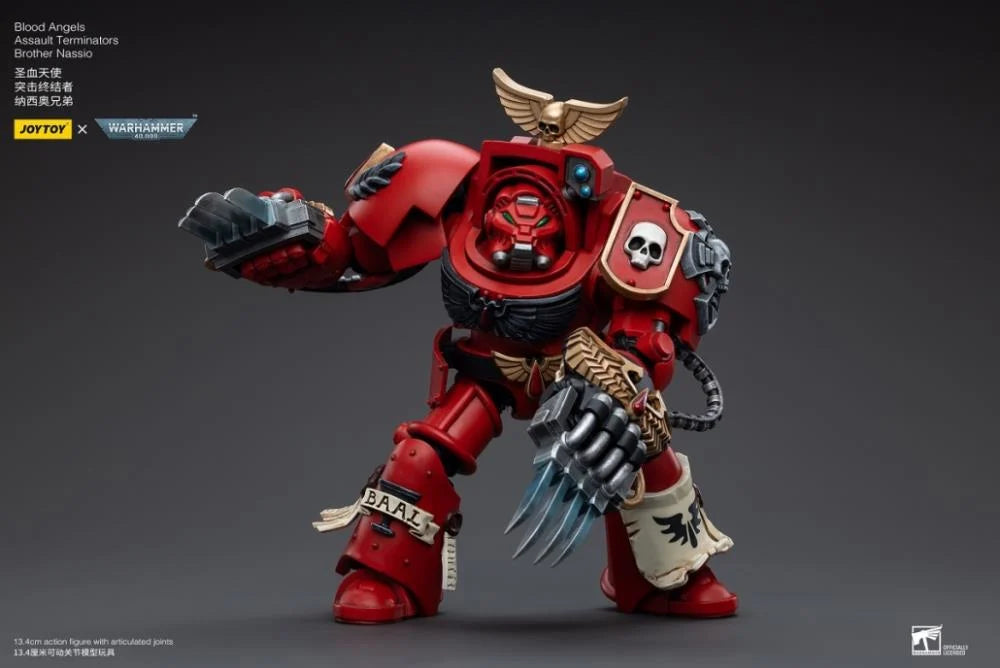 JOYTOY Warhammer 40K - Blood Angels Assault Terminators Brother Nassio