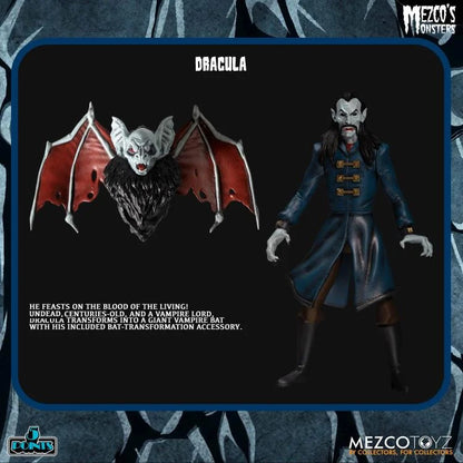 Mezco's Monsters 5 Points - Tower of Fear Deluxe Boxed Set