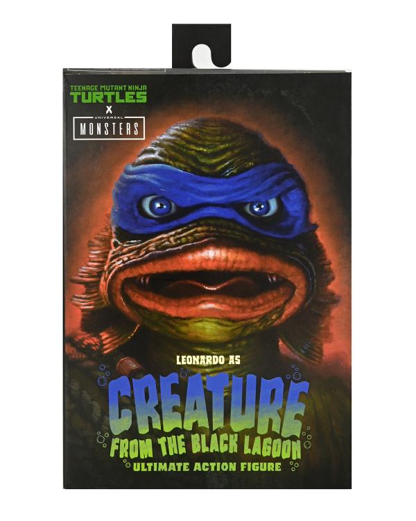 Leonardo as The Creature NECA Ultimate Universal Monsters x Teenage Mutant Ninja Turtles