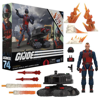 G.I. Joe Classified Series - Scrap-Iron & Anti-Armor Drone