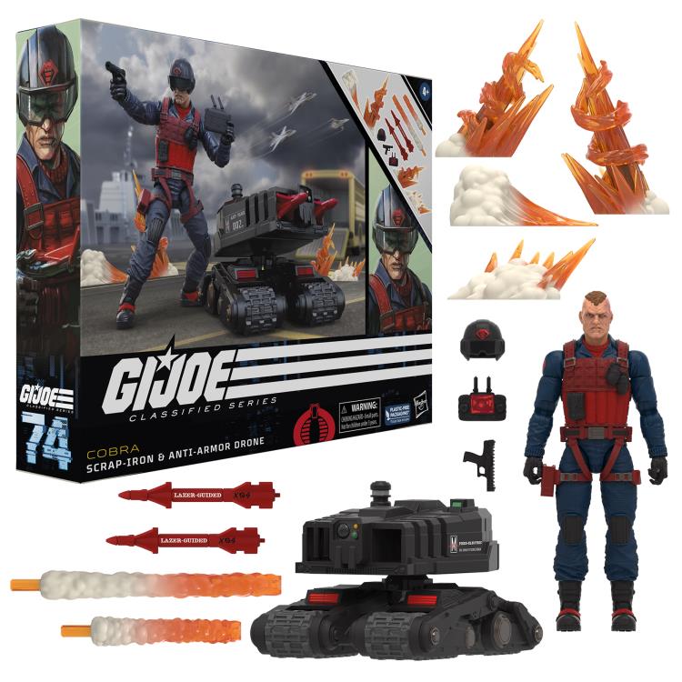 G.I. Joe Classified Series - Scrap-Iron & Anti-Armor Drone