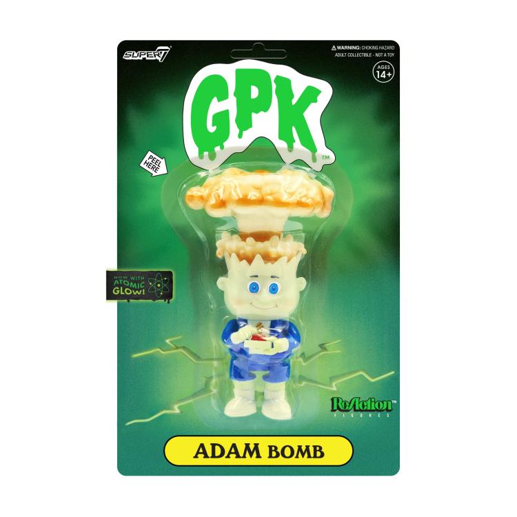 Garbage Pail Kids ReAction - Adam Bomb (Glow Ver.)