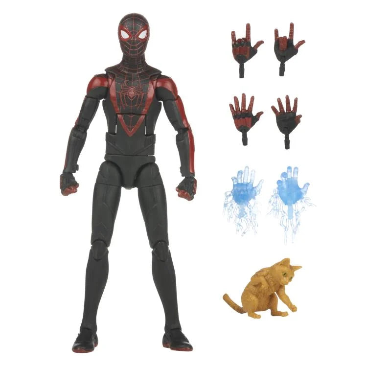 Miles Morales Figure Marvel's Spider-Man 2 Marvel Legends Gamerverse
